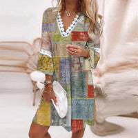Molly | Wedding Guest Dress Lace V-Neck