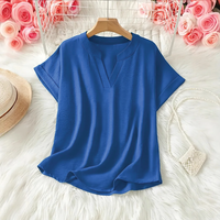 Veronica | Tunic Blouse Notched V-neck