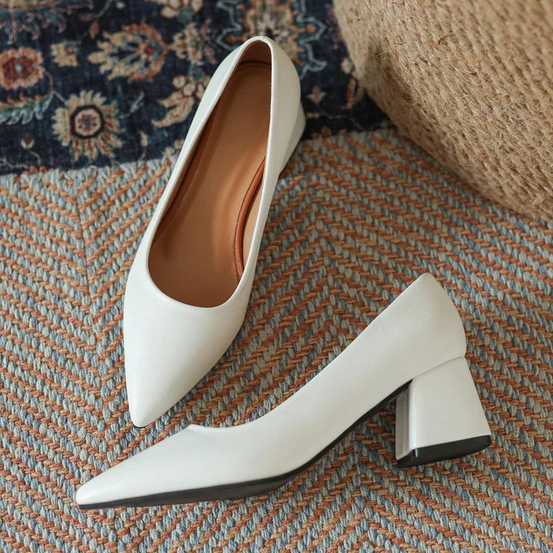 Maxine | Comfortable Block Heels Orthopedic Slip-On