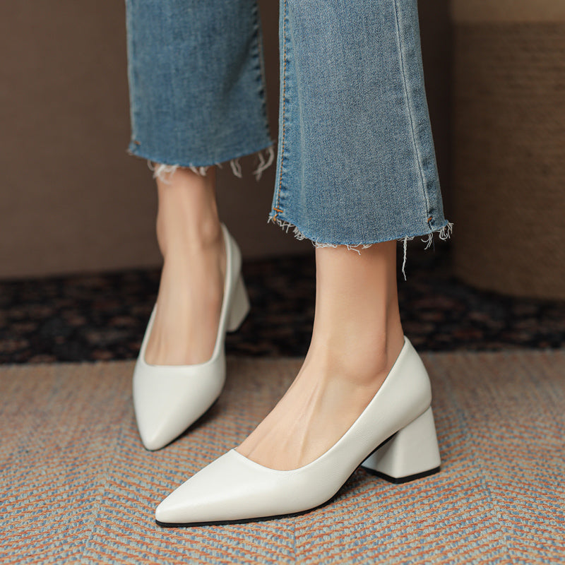 Maxine | Comfortable Block Heels Orthopedic Slip-On