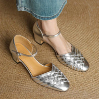 Esme | Comfortable Block Heels Orthopedic Closed Toe