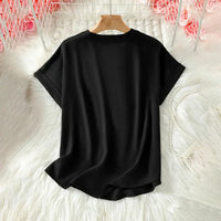 Veronica | Tunic Blouse Notched V-neck