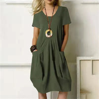 Lara | Sundress Round Neck Short Sleeve