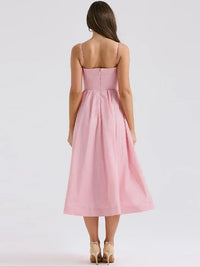 Sage | Wedding Guest Dress Scoop Neck