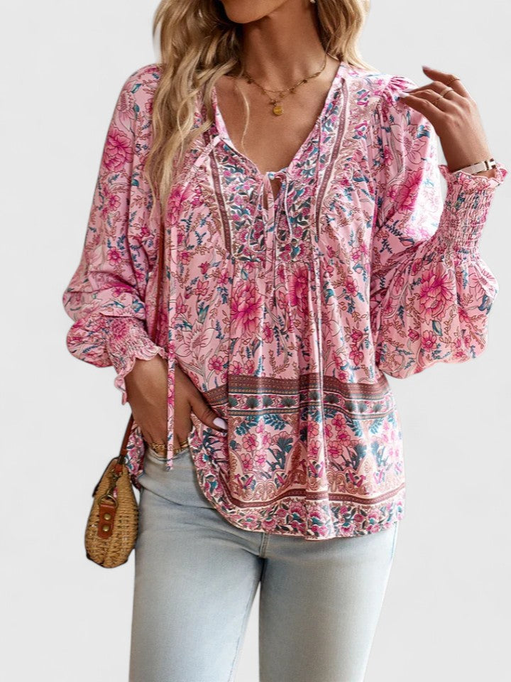 Sabrina | Blouse Floral Long Sleeve