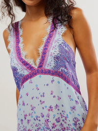 Ophelia | Boho Mini Sundress Lace Floral