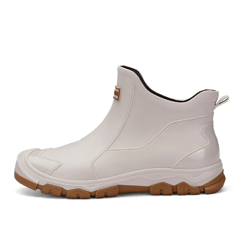 Mia | Orthopedic Chelsea Rain Boots with Pull Tab