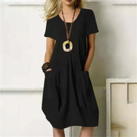 Lara | Sundress Round Neck Short Sleeve