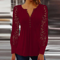 Aliyah |  Romantic Blouse Lace Sleeve
