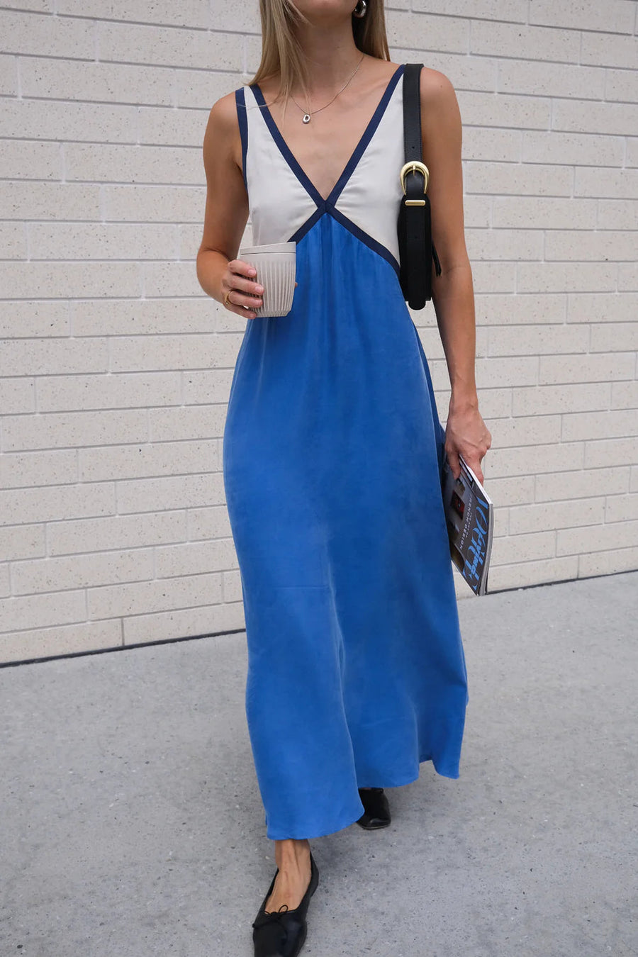 Charlotte | Maxi Sundress V-Neck Sleeveless