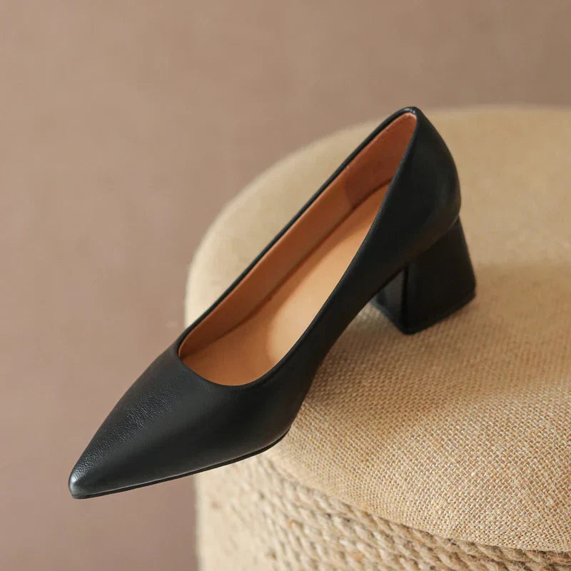 Maxine | Comfortable Block Heels Orthopedic Slip-On