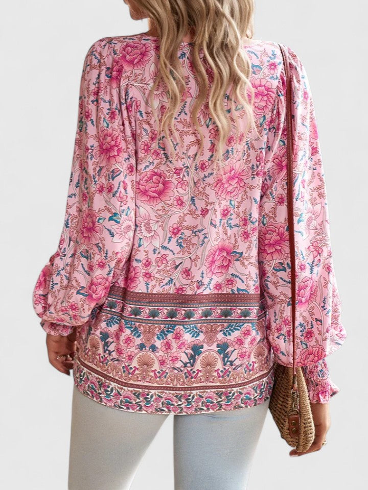 Sabrina | Blouse Floral Long Sleeve