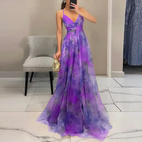 Lucia | Wedding Guest Maxi Dress Pleated Floral