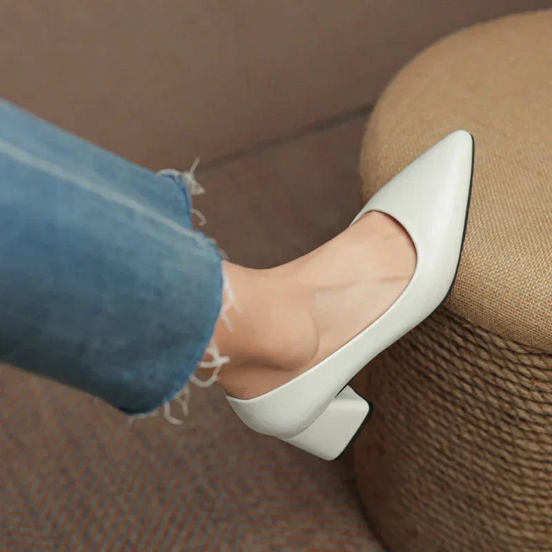 Maxine | Comfortable Block Heels Orthopedic Slip-On