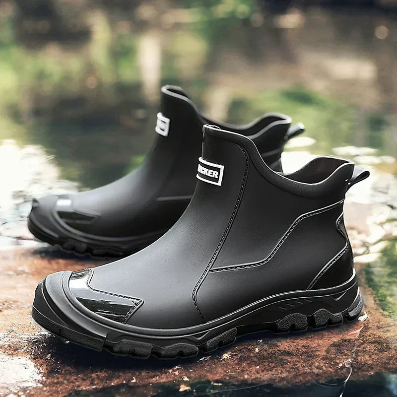 Mia | Orthopedic Chelsea Rain Boots with Pull Tab