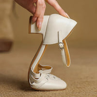 Esme | Comfortable Block Heels Orthopedic Closed Toe