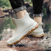 Mia | Orthopedic Chelsea Rain Boots with Pull Tab