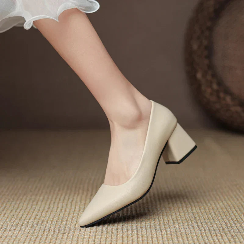 Maxine | Comfortable Block Heels Orthopedic Slip-On