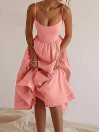 Sage | Wedding Guest Dress Scoop Neck