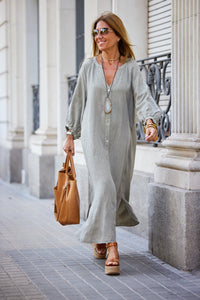 Tabitha | Boho Maxi Dress V-neck