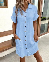Zoey | Relaxed Shirt Dress