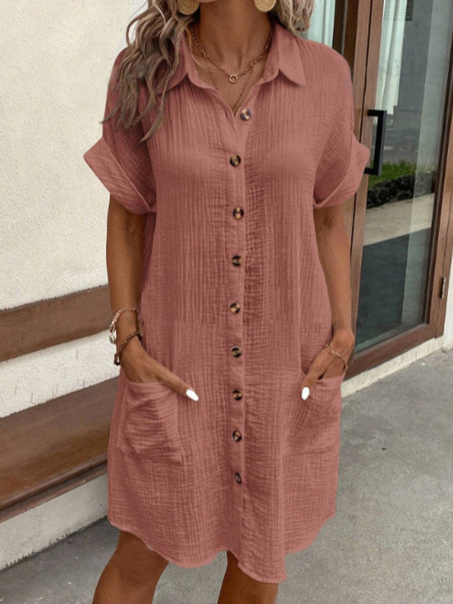 Zoey | Relaxed Shirt Dress