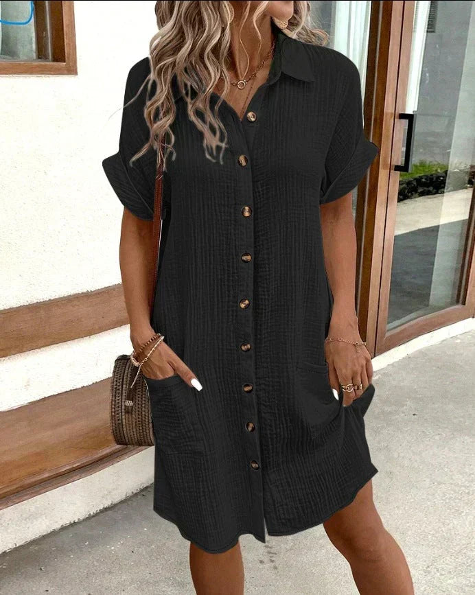 Zoey | Relaxed Shirt Dress