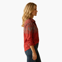 Hailey | Boho Blouse Floral