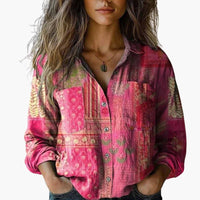 Hailey | Boho Blouse Floral