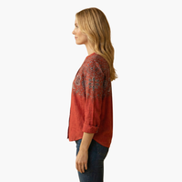 Hailey | Boho Blouse Floral