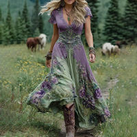 Eloise | Boho Maxi Dress Floral