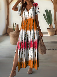 Florence | Sundress V-Neck Side Slit