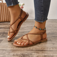 Bianca | Braided Sandals Orthopedic