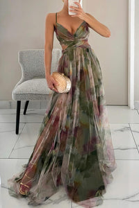 Louise | Wedding Guest Maxi Dress Backless Pleated
