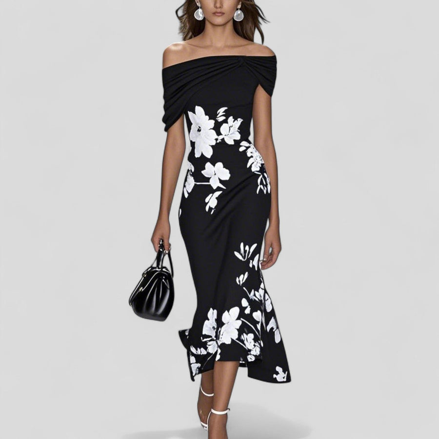Esther | Wedding Guest Midi Dress Sheath