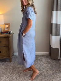 Ruth | Shirt Dress Button-Front