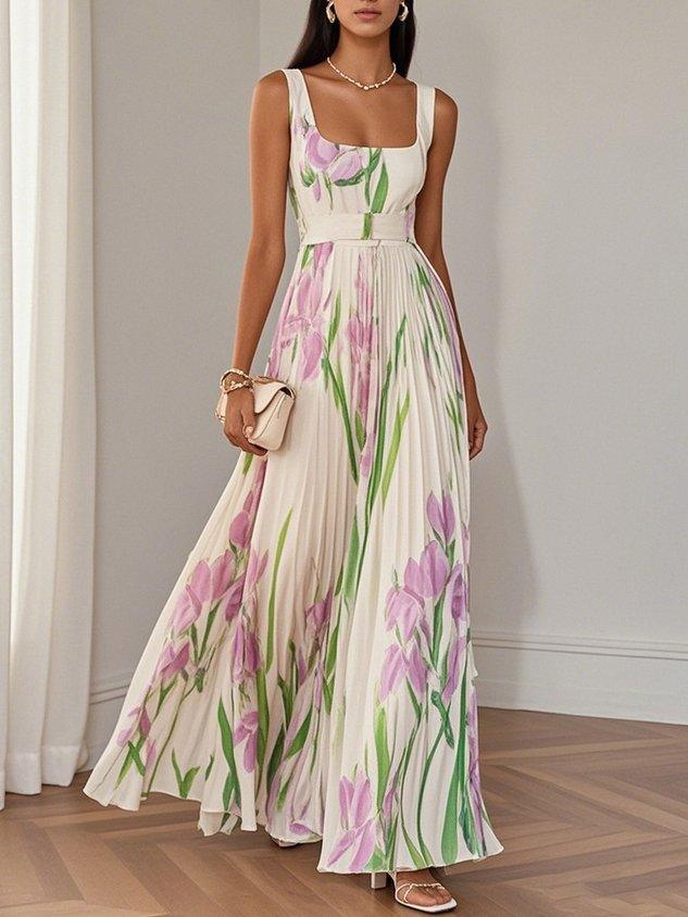 Esme | Wedding Guest Maxi Dress Floral A-Line