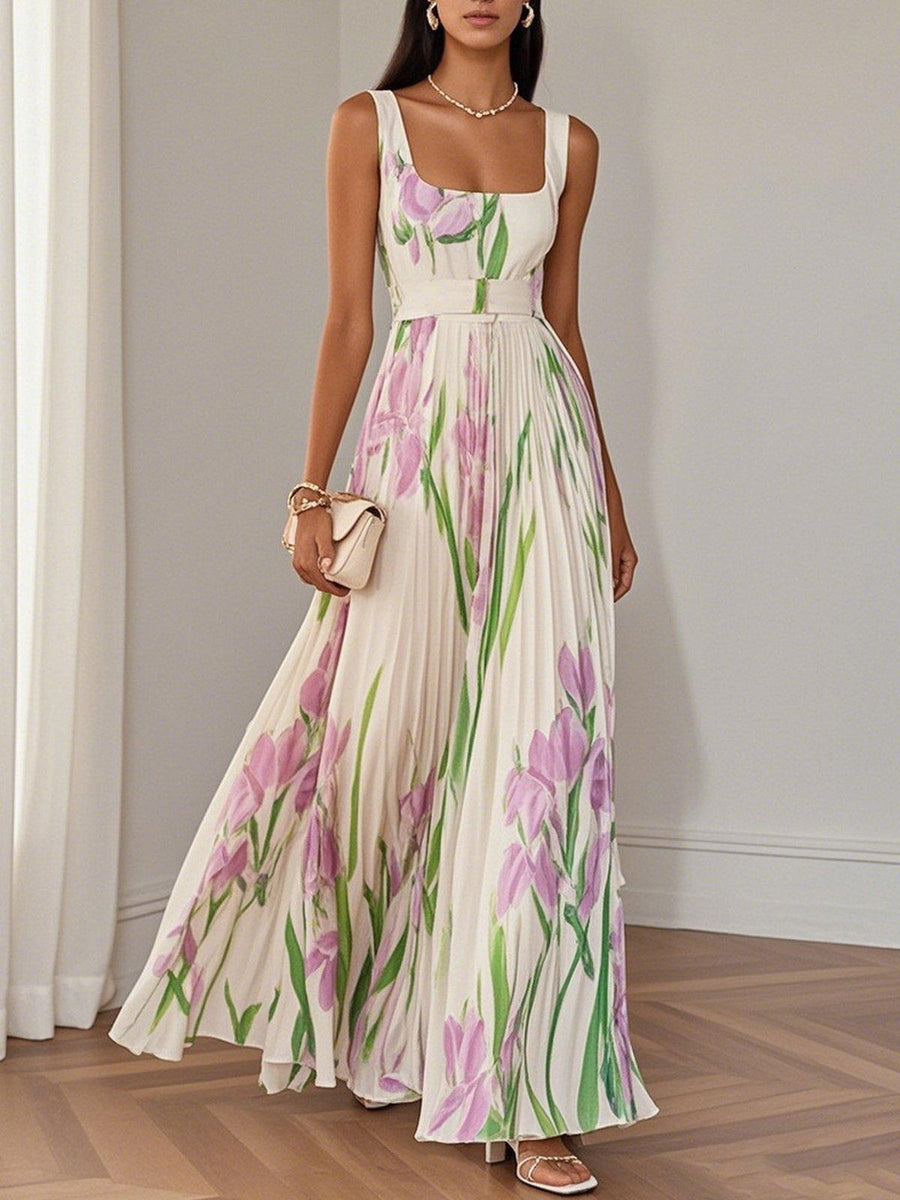 Esme | Wedding Guest Maxi Dress Floral A-Line