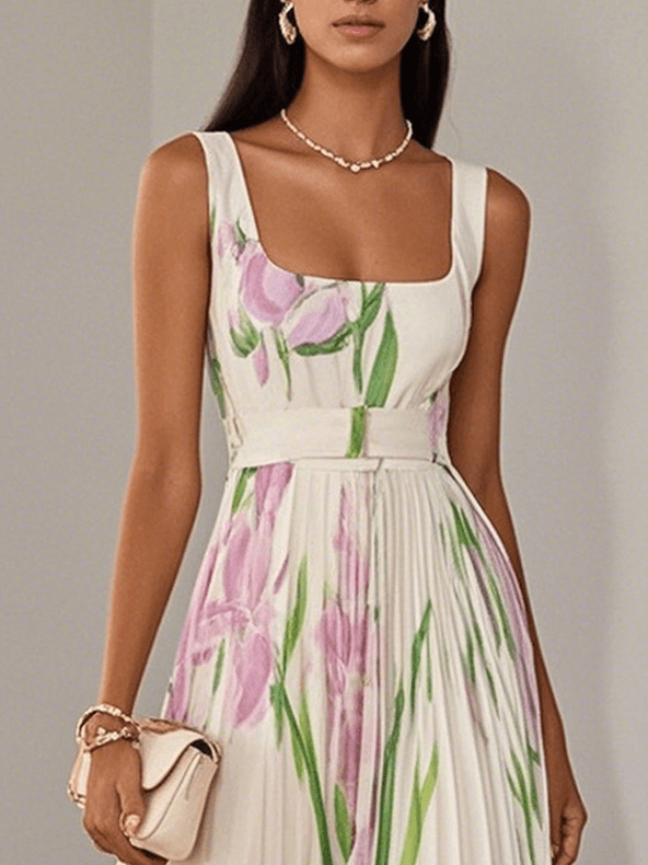 Esme | Wedding Guest Maxi Dress Floral A-Line