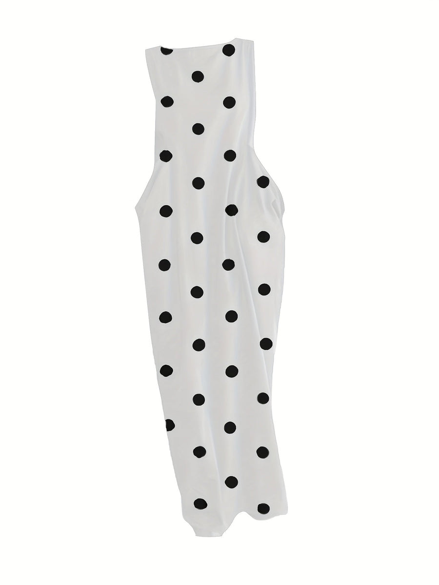 Lola | Polka Dot Maxi Dress