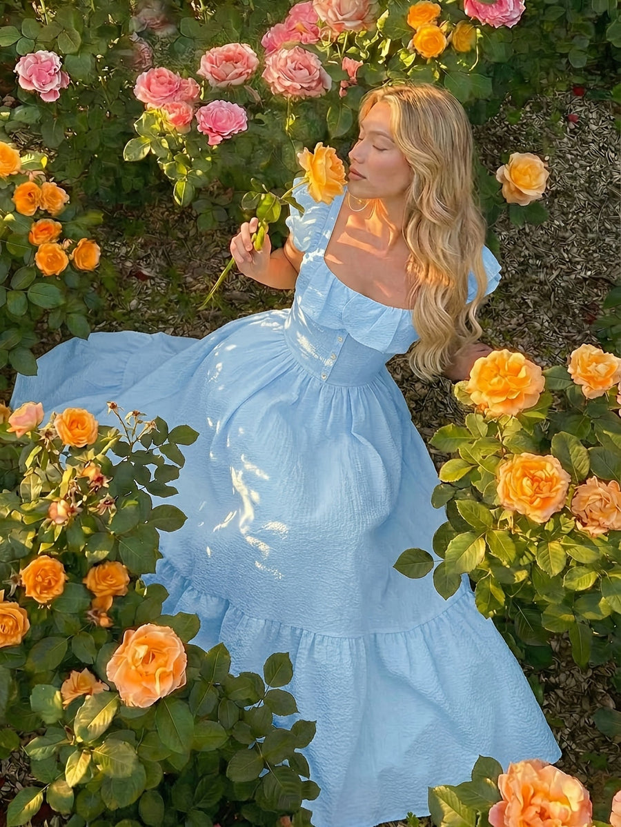Dorothy | Maxi Sundress Off-Shoulder Tiered