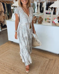May | Maxi Sundress V-Neck A-Line