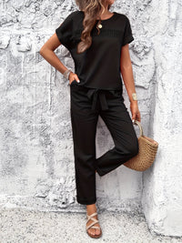 Beatrice | Co-Ord Set Lace Drawstring
