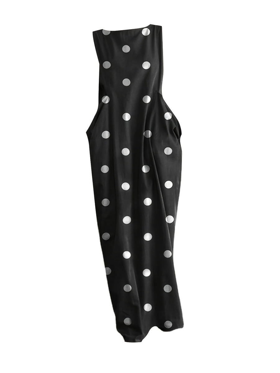 Lola | Polka Dot Maxi Dress
