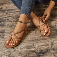 Bianca | Braided Sandals Orthopedic