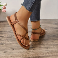 Bianca | Braided Sandals Orthopedic