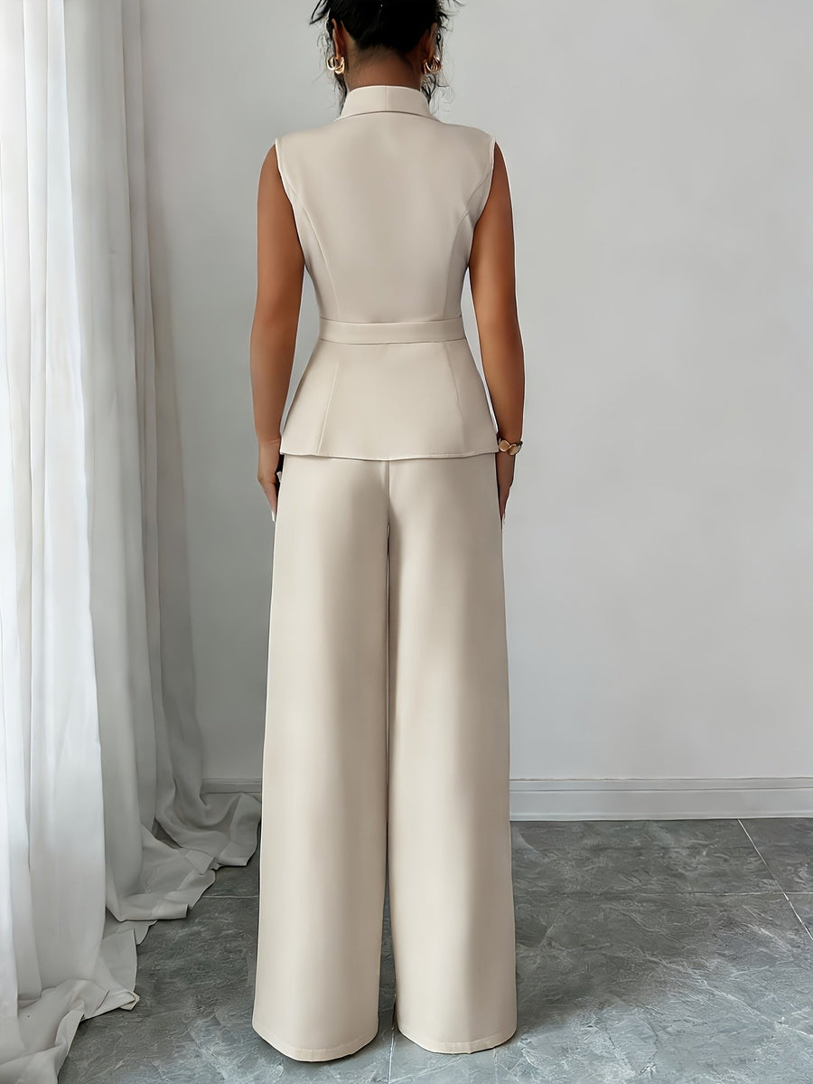 Tabitha | Co-Ord Set Asymmetric Sleeveless