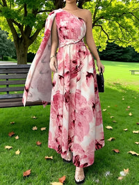 Sadie | Wedding Guest Maxi Dress One-Shoulder