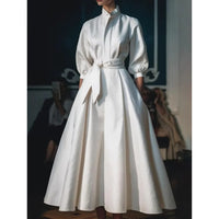 Salem | Maxi Dress Flared V-Neck