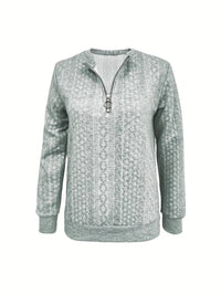 Victoria | Blouse Textured Zip